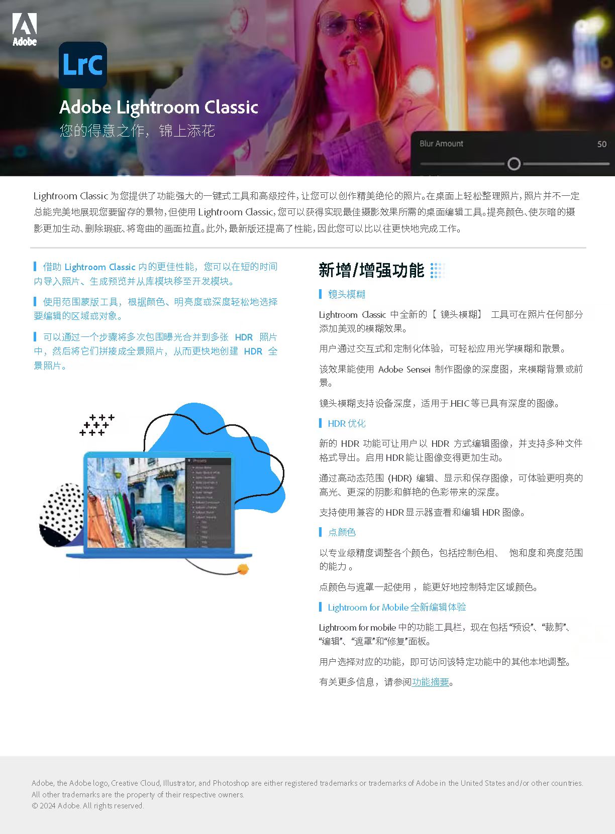 Adobe Lightroom Classic 产品详情